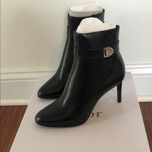Dior Blason Low Ankle Boots 8cm